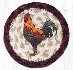 Rooster Rustic Coaster