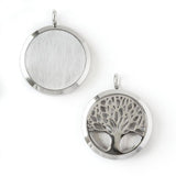 Tree of Life Essential Oil Diffuser Necklace - Pendant View